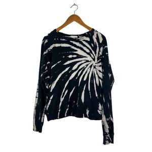 Lovestitch Tie Dye Crewneck Sweatshirt Small